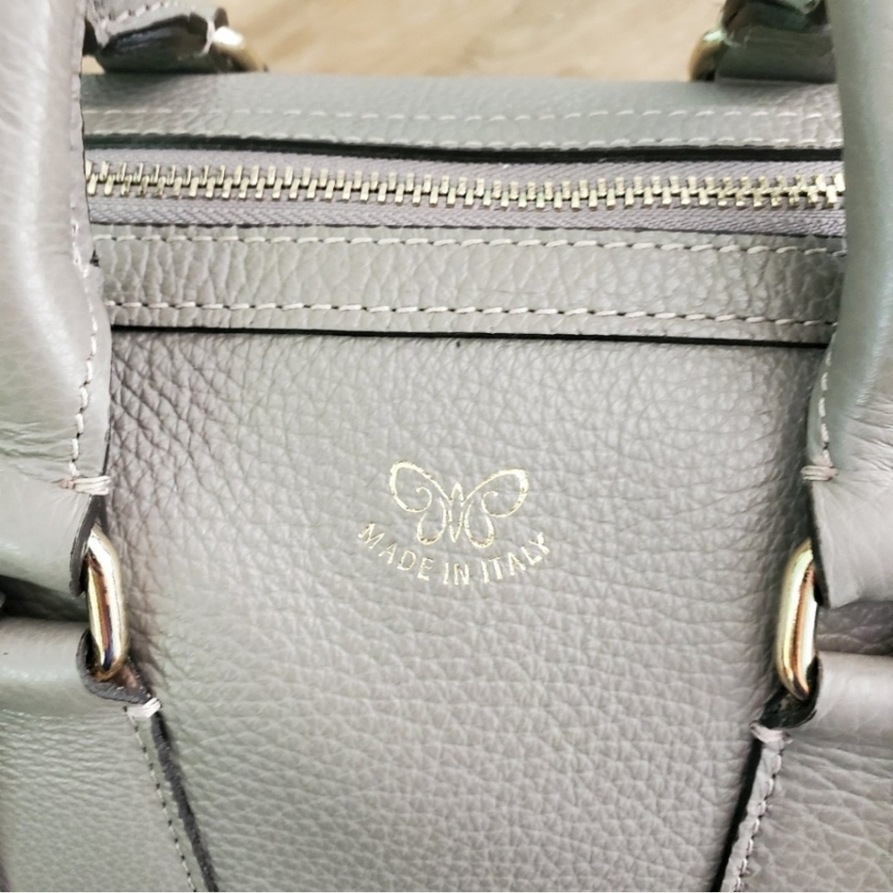 Johnny Was Alce Pebble Leather Duffle - Picture 2 of 11